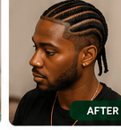 Men's Braids at Blessed Hair Braiding & Locs in Florence, KY