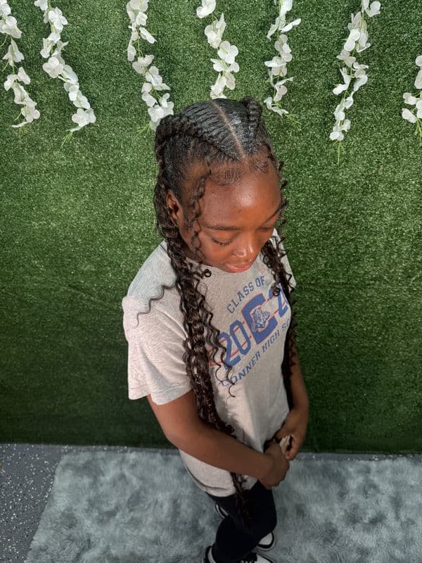 Kids Braids Near Cincinnati: Gentle Styles at Blessed Hair